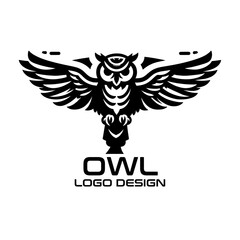 Obraz premium Owl Vector Logo Design