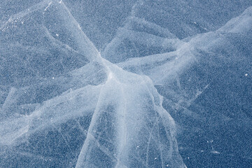 blue ice texture background