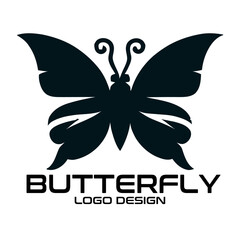 Obraz premium Butterfly Vector Logo Design