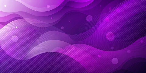 Abstract Purple Waves with Overlapping Layers and Lines, Abstract , Background , Purple , Design ,