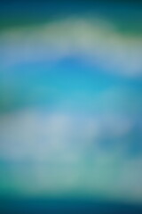 Fototapeta premium Hintergrund mit weichem Verlauf, blau und cyan bis grün
