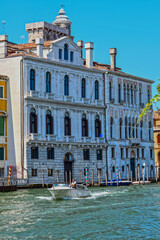 Fototapeta premium Palazzo Contarini degli Scrigni am Canal Grande in Venedig