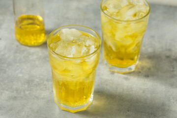 Fototapeta premium Refreshing Cold Iced Cream Soda