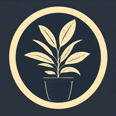 houseplant logo for facebook