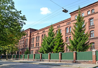 Building of the barracks of the 45th East Prussian Infantry Regiment (1888-1892). Chernyakhovsk,...