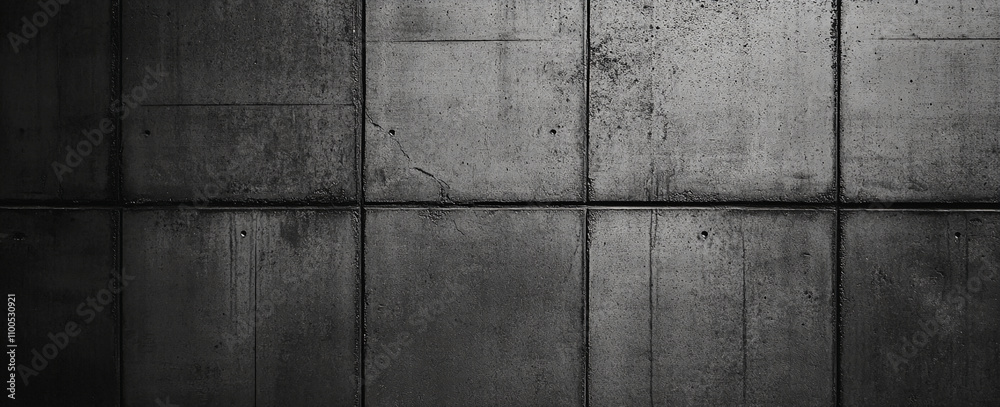 Aufkleber concrete wall with a textured surface displaying subtle variations and imperfections in light and sh