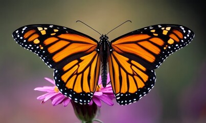 Fototapeta premium Monarch Butterfly on a Flower