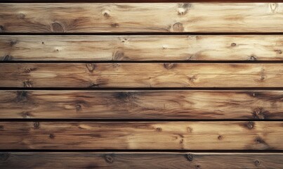 Obraz premium Realistic Wooden Planks with Natural Texture Background