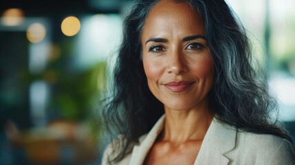 Fototapeta premium Determined Businesswoman
