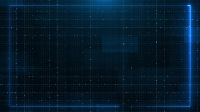 Holographic screen frame hud ui gui future futuristic screen system virtual design background. science screen. digital hologram window gaming digital systems Hi-tech technology AI technology, science