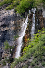 Fototapeta premium waterfall in the mountains