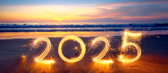 2025 Silvester am Strand
