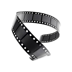 Roll of film. Film strip isolated on transparent background. Film strip png. Photo strip