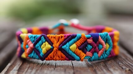 Handmade Crafts Woven Friendship Bracelets