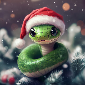 snake in the christmas 2025