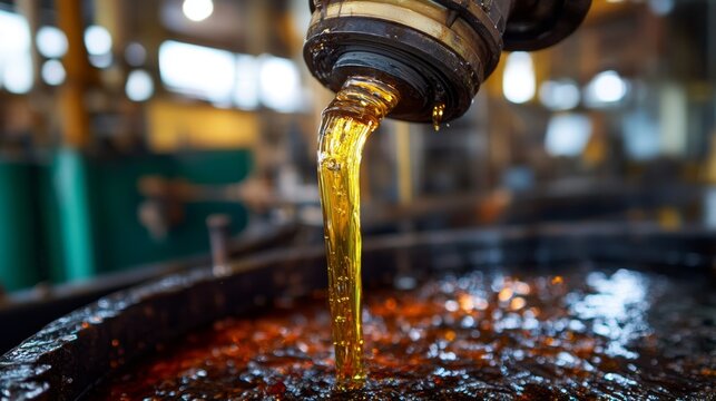 Biodiesel Refinery Producing Biofuel From Recycled Resources for Sustainable Energy