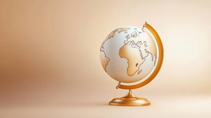 Hand-drawn globe icon, illustrating international business reach.