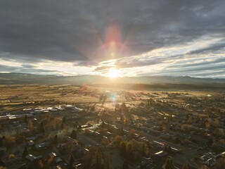 Sunrise over the Bitterroot