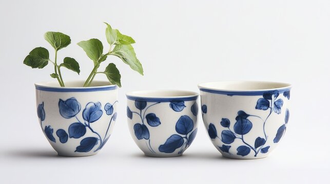 A vibrant pak choi flourishes in a stylish ceramic pot, adding to the tranquil vibe