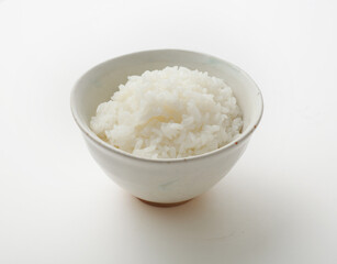 　炊きたててご飯　　白バック