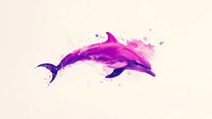 Dynamic Dolphin Swimming Through Fluid Ocean Waves