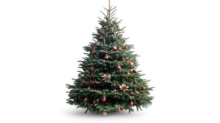 Fototapeta premium tree Christmas in living room decoration on a white wall