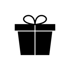 Gift icon vector. gift sign and symbol. birthday gift