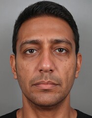 Obraz premium Face with comedones