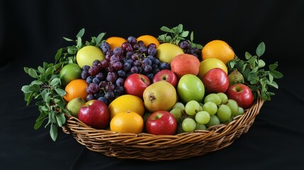 Fruits and vegetables basket, ideal for gifting or shopping