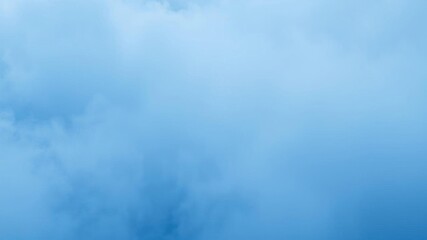 Obraz premium Abstract blue fog texture overlay resembling a dreamy ethereal mist, atmospheric, delicate