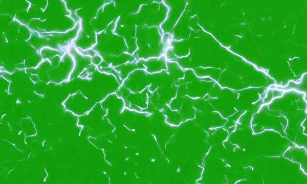 Green Screen Lightning Strikes for Video Projects