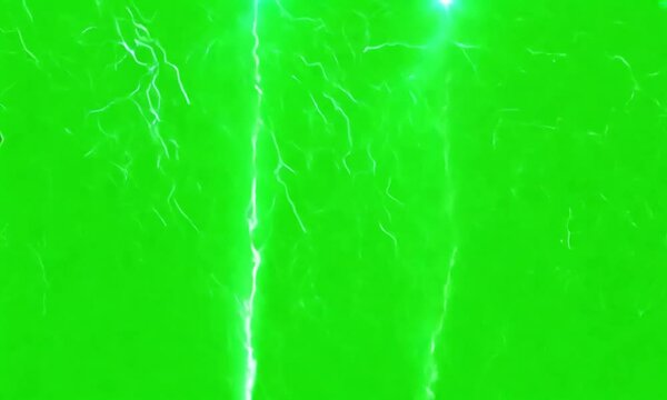 Green Screen Lightning Strikes for Visual Editing