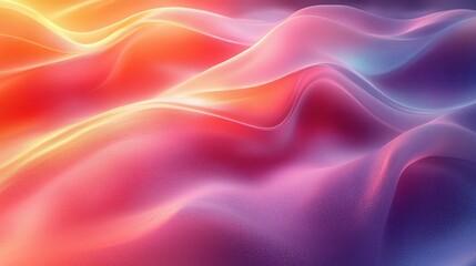 Fototapeta premium Abstract Colorful Waves Flowing Gradient Design
