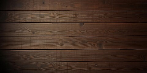 Naklejka premium Dark wood background with rich texture, perfect for adding a rustic touch to any design project or social media post, texture, background