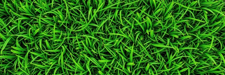 Green grass pattern background with vibrant shades of green and texture, foliage, growth
