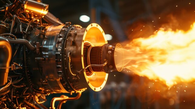 Hypergolic Engine: This engine ignites fuels automatically upon mixing, making it a preferred choice for rocket propulsion in space missions, offering efficient performance.
