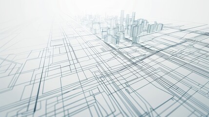 Fototapeta premium Minimalistic block space in a Modern Atmosphere, future smart office, business concept, Graphic Resources, Wallpapers, Brochure, Websites, banner design, Advertising, background