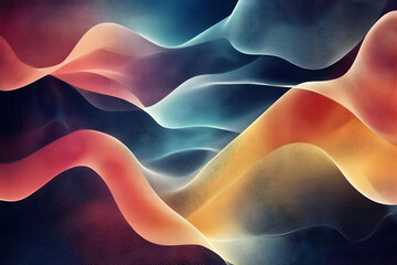 Obraz premium Abstract Wave Background Illustration