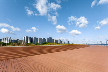 lot with sky