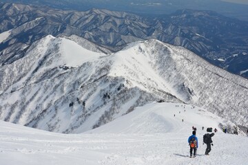 冬の谷川岳・天神尾根