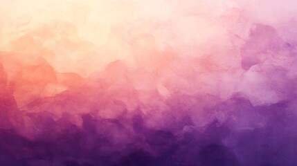 Abstract Watercolor Background Soft Hues of Pink, Orange, and Purple