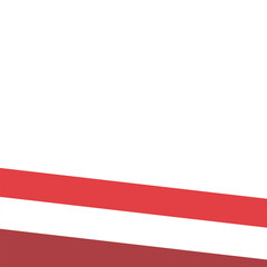 Obraz premium Indonesian Flag Footer