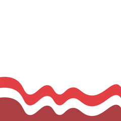 Indonesian Flag Footer