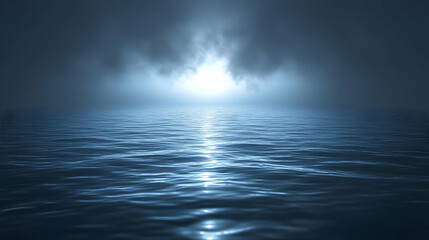 Obraz premium Serene Ocean Illustration