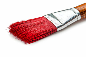 Fototapeta premium Red Paintbrush Photo