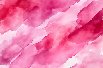 Fototapeta premium Pink Abstract Watercolor Background