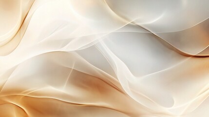 Obraz premium Soft Abstract Flowing Fabric Background in Warm Tones and Colors