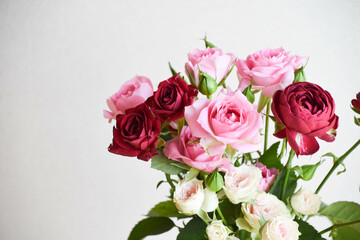 Fototapeta premium スプレー薔薇の花束