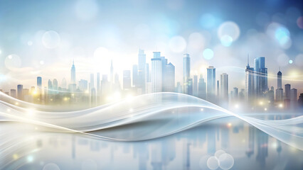 Obraz premium Modern city Elements Abstract Background