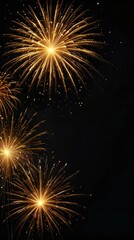 Fototapeta premium fireworks in the night sky